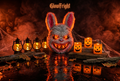 Kit Halloween GlowFright 🎃 - Masque + Lanterne + Bougies