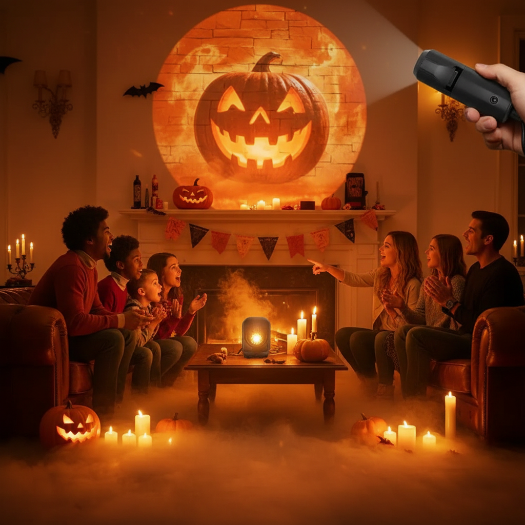Projecteur Halloween - Citrouille Lifestyle