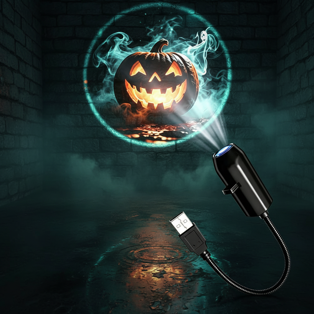 Projecteur Halloween - Hero Shot Citrouille