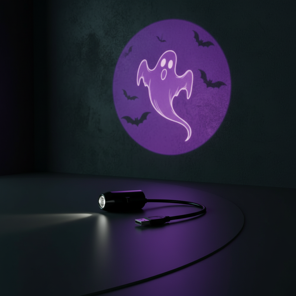 Projecteur Halloween - Product Shot Fantôme